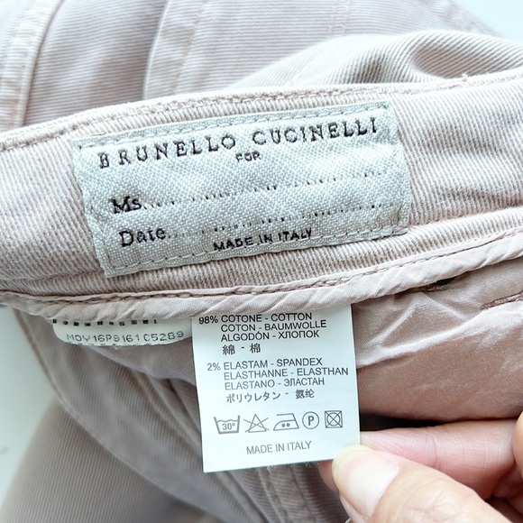 Brunello Cucinelli Pink Denim Jeans - Picture 5 of 13